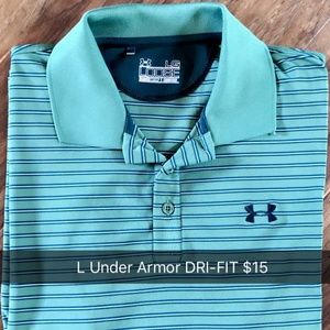 Under Armor DRI-FIT Polo. Great condition!